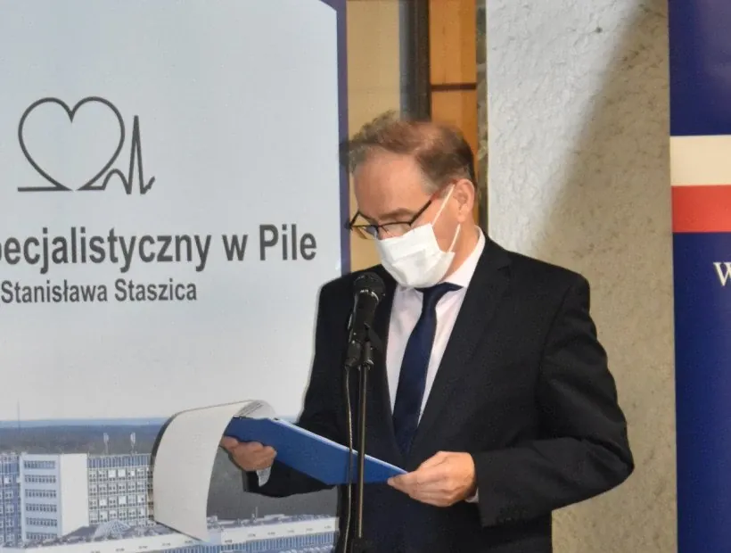 Wojciech Szafrański - dyrektor Szpitala Specjalistycznego w Pile im. Stanisława Staszica.